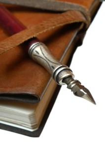 Nib with notebook
