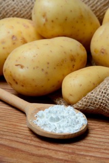 Potato starch and potatoes