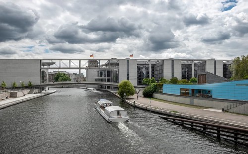 Excursion boat on the Spree