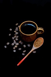 Coffee in coffee cup
