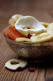 Peel with dried fruit