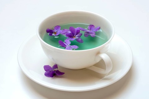 Violet tea
