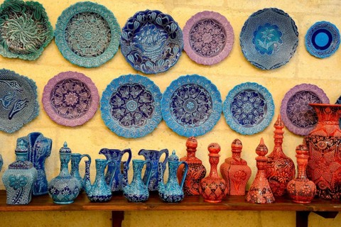Pottery in pottery