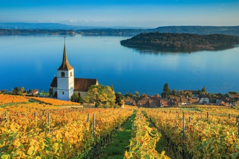Ligerz on Lake Biel