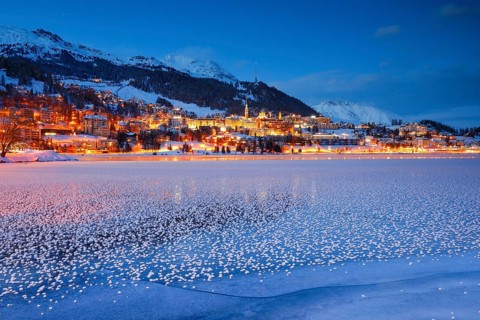 St. Moritz and Lake St. Moritz