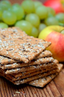 Crispbread with seeds