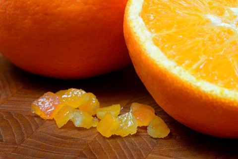 Candied orange peel