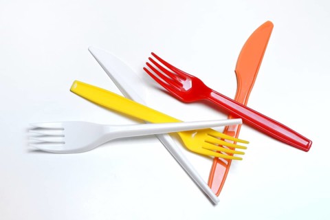 Plastic cutlery
