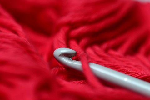 Crochet hooks with manual work