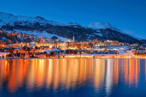 St. Moritz and Lake St. Moritz