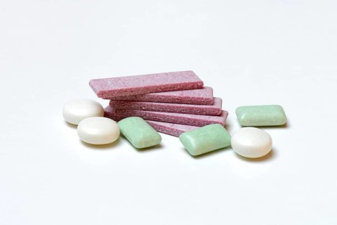 Various chewing gums