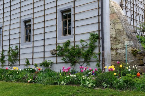 Flowerbed in Goethe's garden house