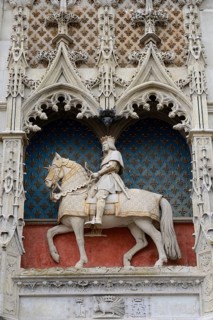 Equestrian statue of King Louis XII