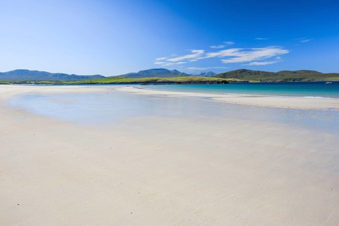 Sandy beach beach on the north coast