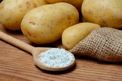 Potato starch and potatoes