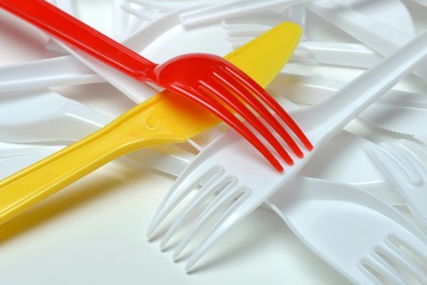 Plastic cutlery