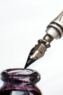 Pen with nib