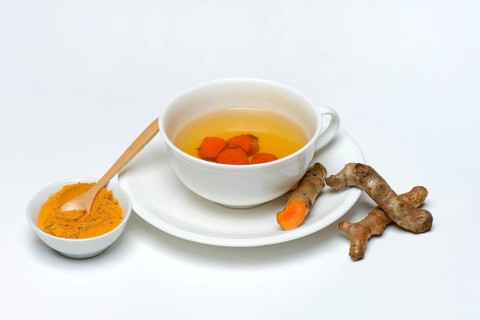Turmerictea in cup