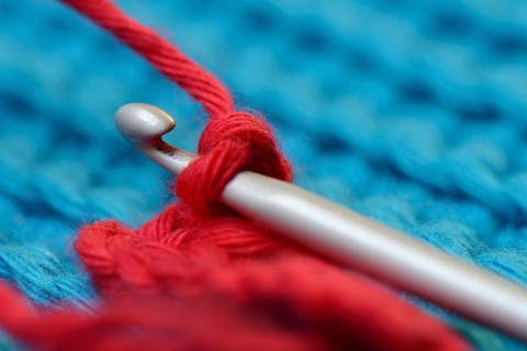 Crochet hooks with manual work
