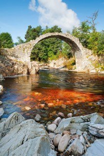 Carrbridge with Dulnain River