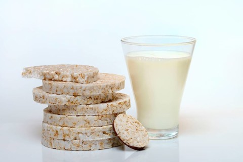 Stacked rice cakes