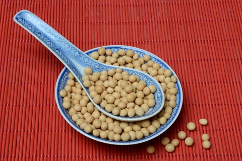 Soybeans in shell