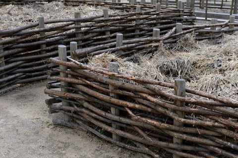 Wattle fence