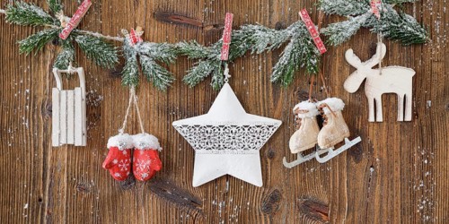 Natural Advent decoration with star