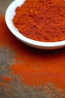 Paprika powder in shell
