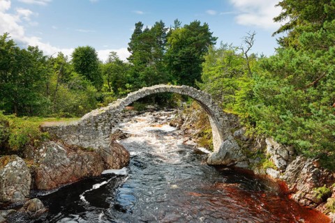 Carrbridge with Dulnain River