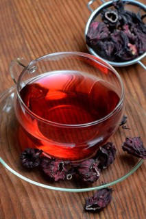 Cup mallow tea
