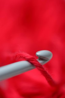 Crochet hooks with manual work