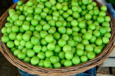 Mirabelle plums