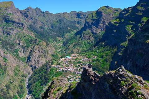 Curral das Freiras in the Valley of Nuns