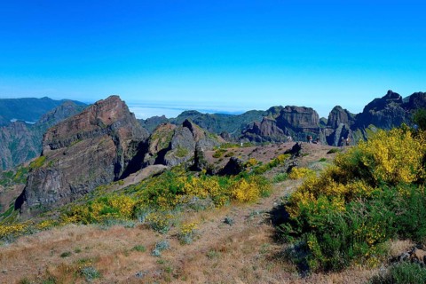Mountain landscape at Pico de Arieiro