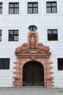 Lion portal of the Ulmer Zeughaus