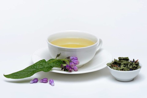 Cup of comfrey tea