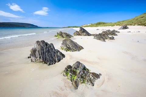 Sandy beach beach on the north coast