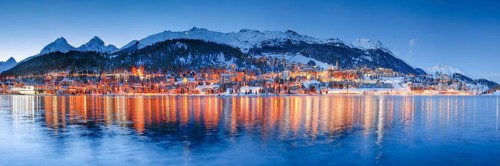 St. Moritz and Lake St. Moritz