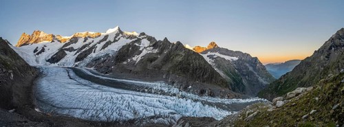 High alpine landscape