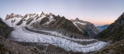 High alpine landscape