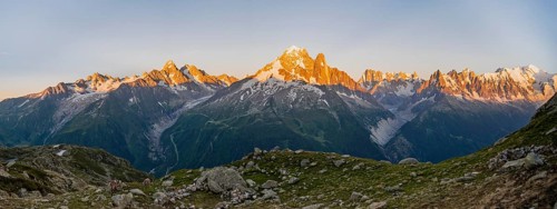 Alpine glow
