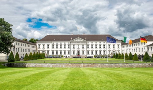 Bellevue Castle with Europe