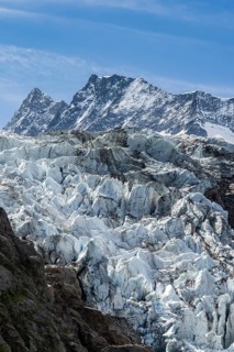 High alpine mountain landscape