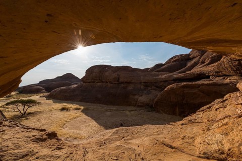 Rock arch