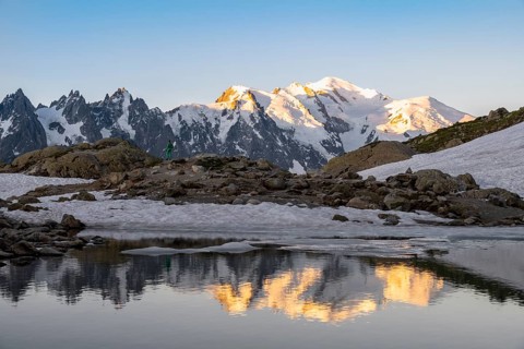 Morning atmosphere at sunrise