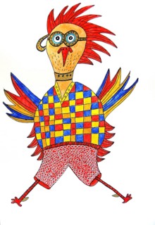Young cock