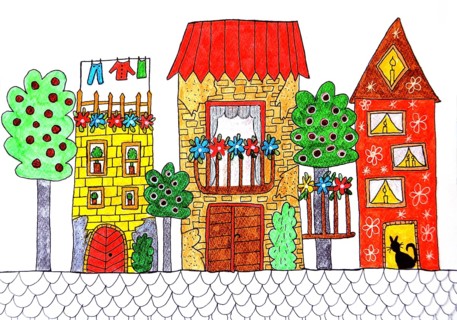 Colorful houses