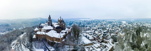 Braunfels Castle in winter