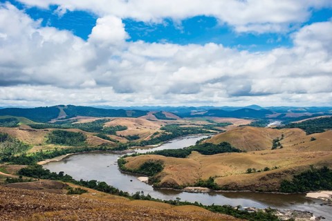 Overlook over the Ogoolle River